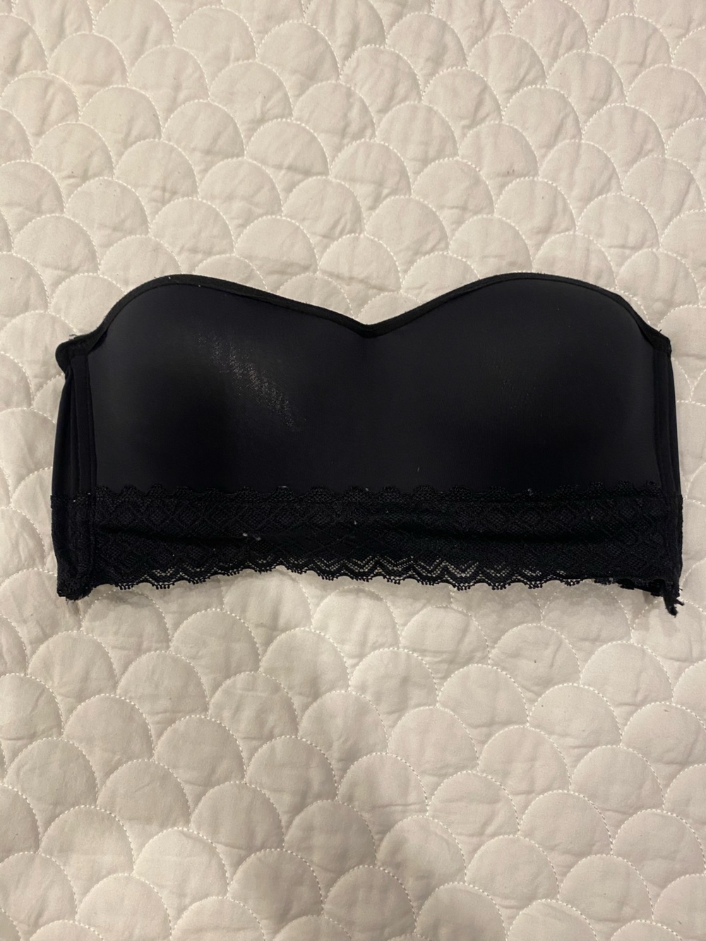 Sophie B Black Strapless Bra 34B